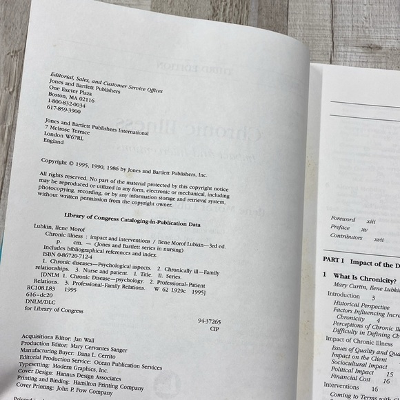 Chronic Illness Impact & Intervention Third Edition  by Irene Morof Lubkin - Picture 5 of 14